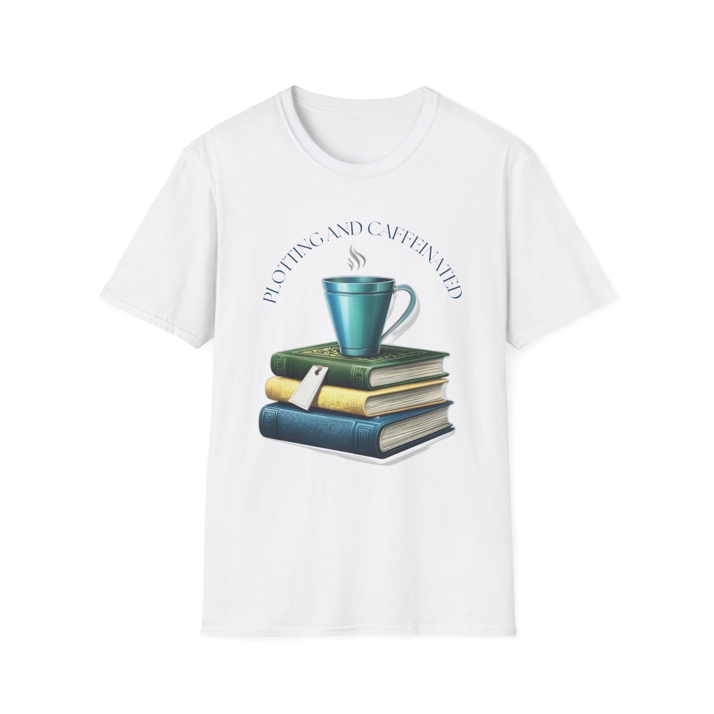 Plotting and Caffeinated Cosy Unisex T-Shirt