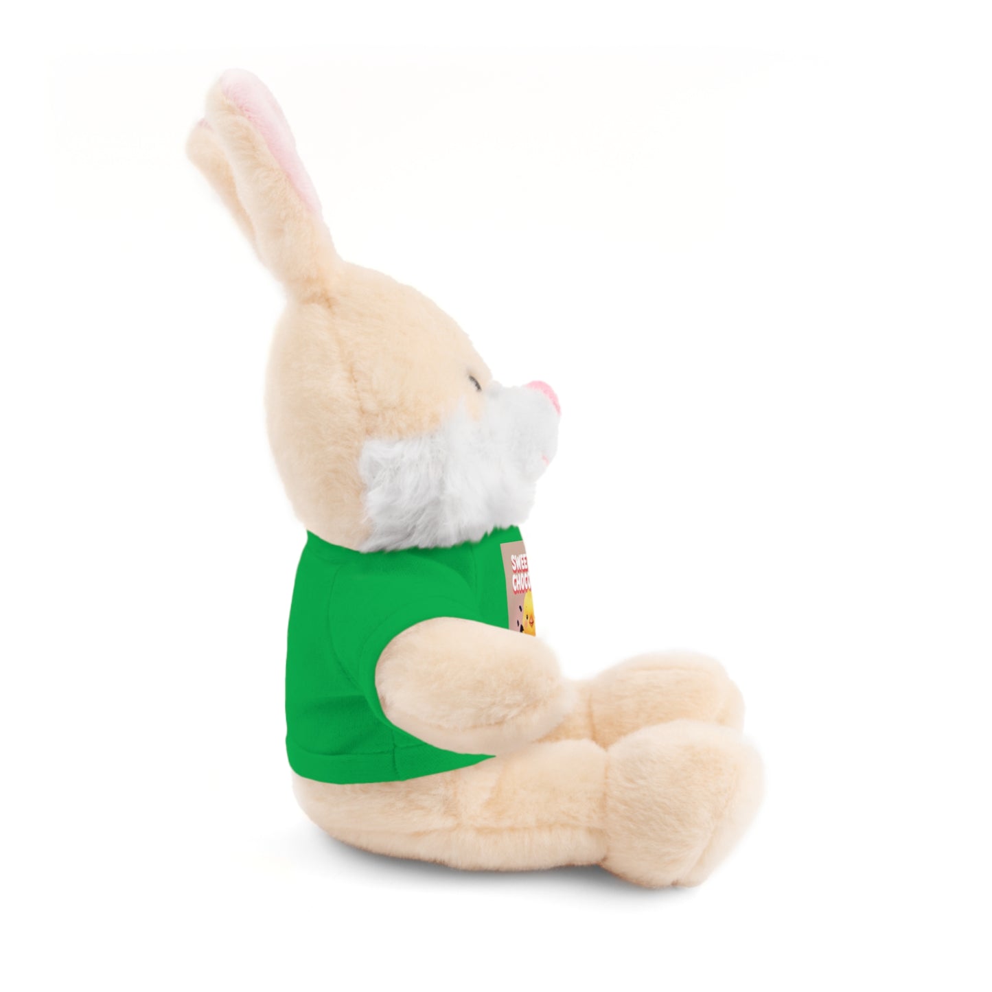 Sweet as Chocolate Stuffed Animal - Adorable Plush Toy with Tee