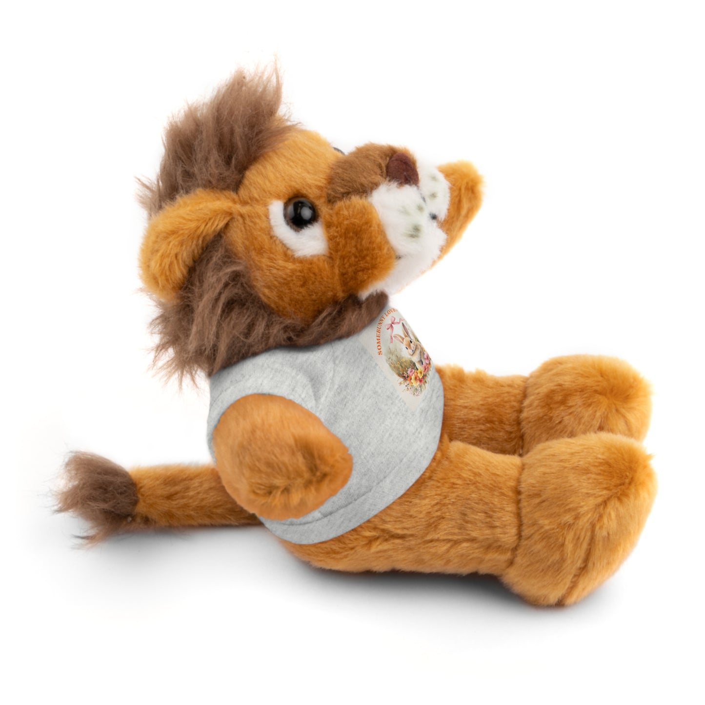 Personalized Stuffed Animal with Tee - ‘Somebunny Loves You’ Bear