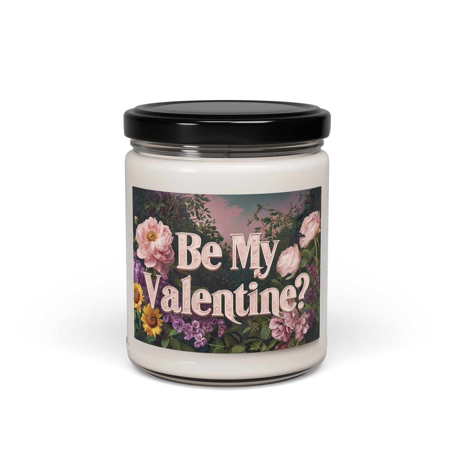 Personalized Valentine's Day Candle, Soy Candle Gifts, 9oz Candle, Jar Candle, Valentine Gifts for Her/Him/Them