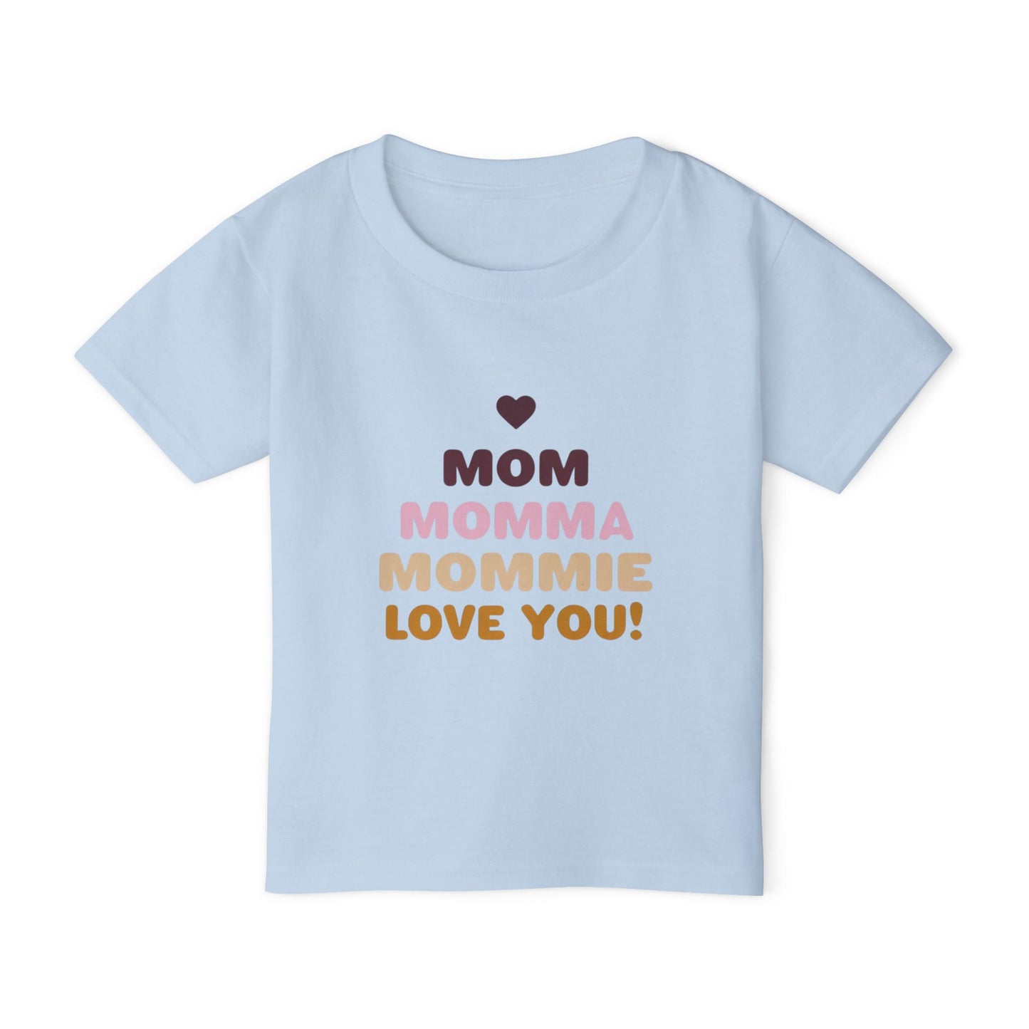 Cute Love for Mom Toddler T-Shirt - Adorable Gift for Mother's Day