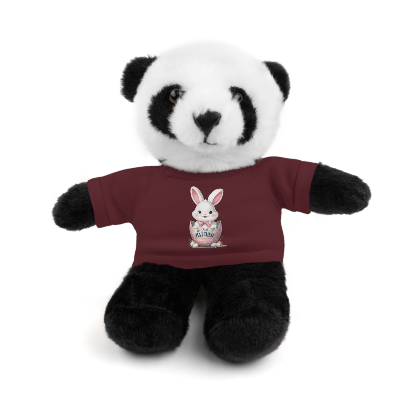 Adorable Bunny Tee "Just Hatched" Stuffed Animal - Perfect Gift for Kids