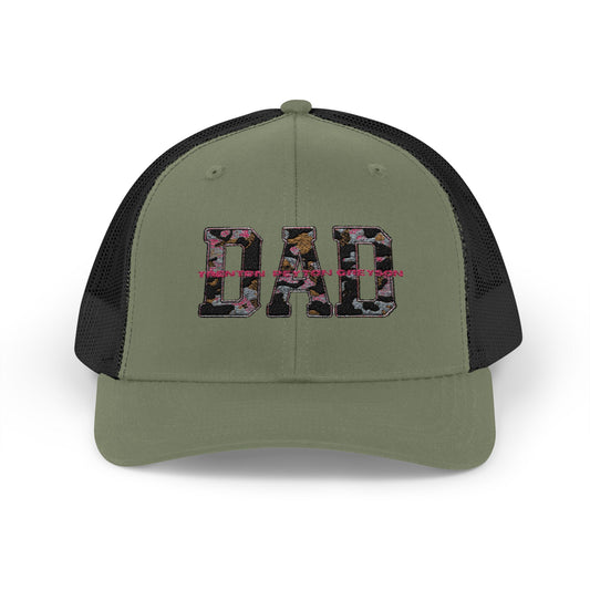 Personalized Dad Trucker Cap - Custom Dad Hat with Kids Names - Fathers Day Gift, Snapback Trucker Hat, Baseball Cap, Dad