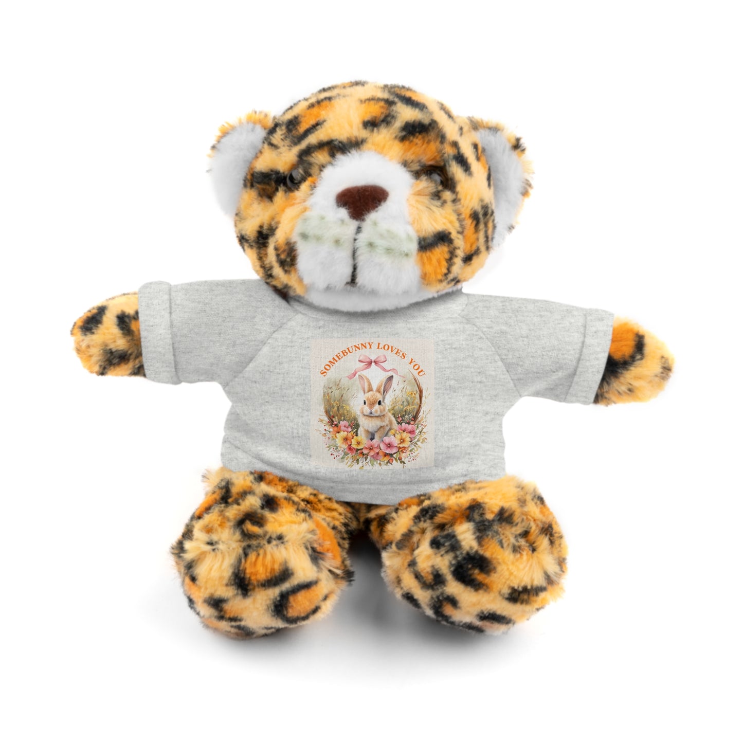 Personalized Stuffed Animal with Tee - ‘Somebunny Loves You’ Bear