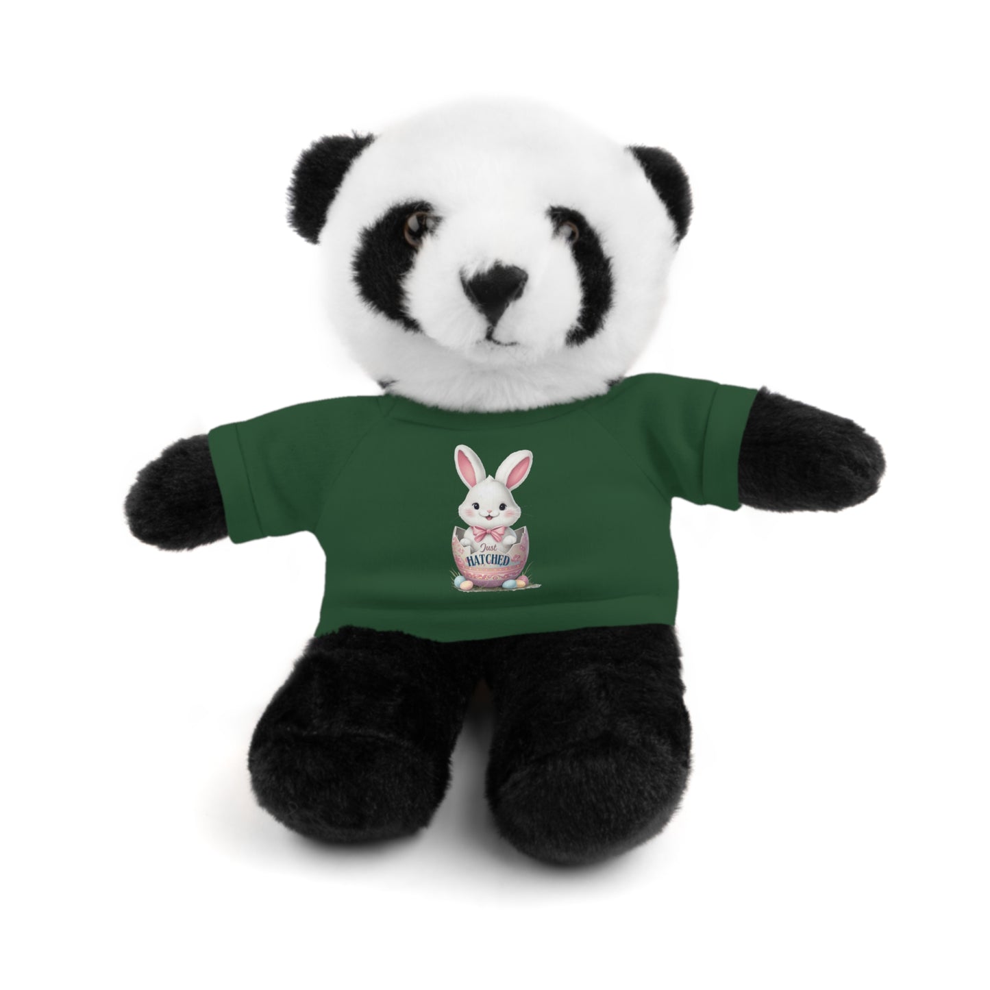 Adorable Bunny Tee "Just Hatched" Stuffed Animal - Perfect Gift for Kids