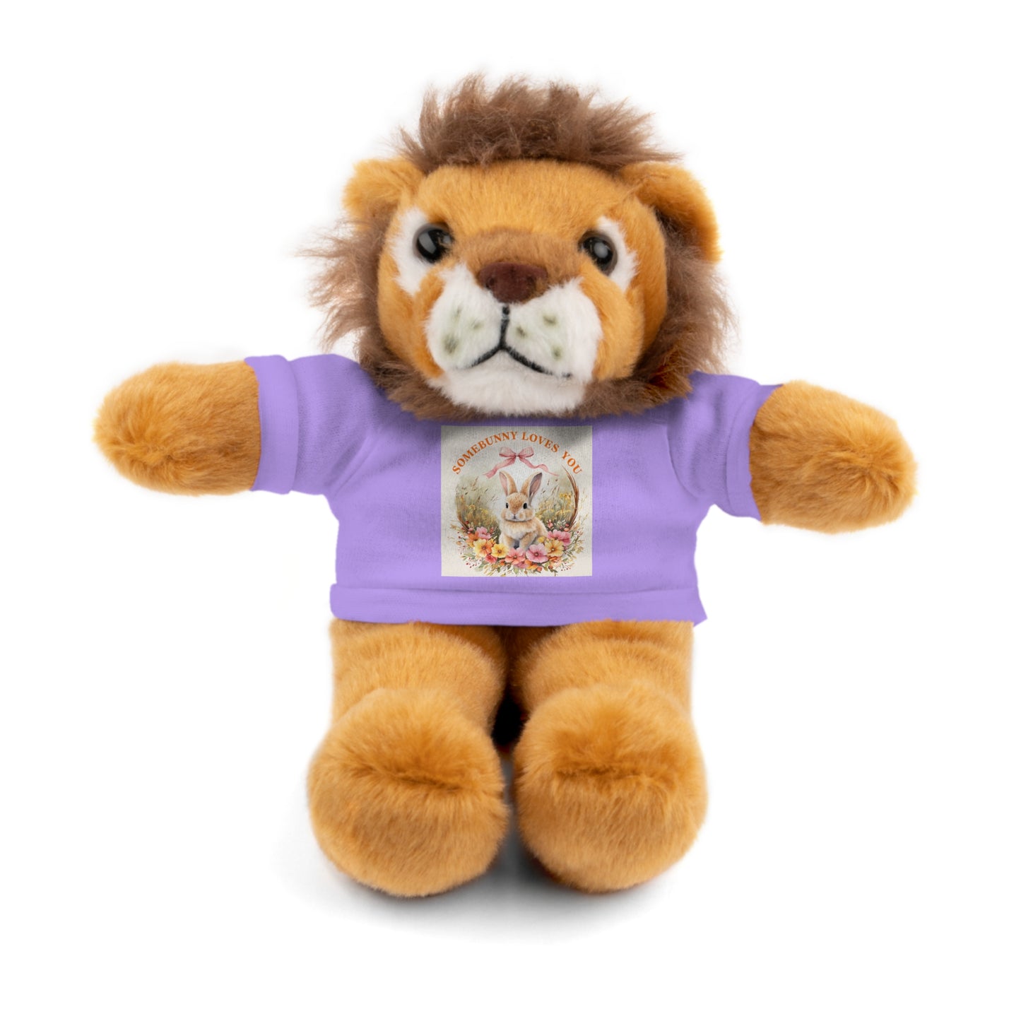 Personalized Stuffed Animal with Tee - ‘Somebunny Loves You’ Bear