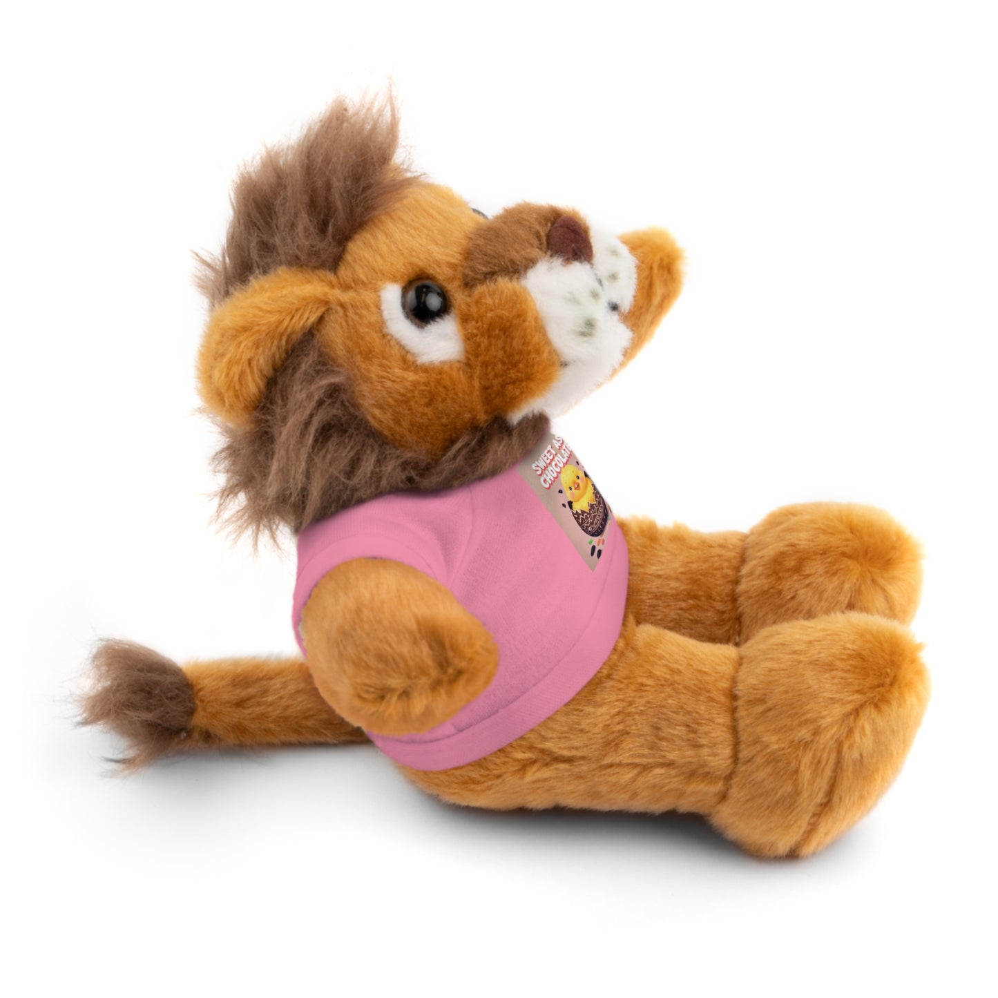 Sweet as Chocolate Stuffed Animal - Adorable Plush Toy with Tee