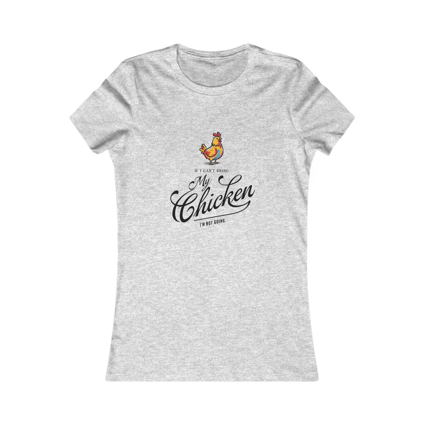 Funny Women's Chicken Graphic Tee | Perfect for Animal Lovers