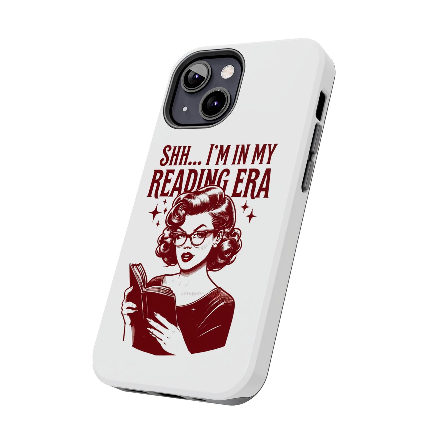 Reading Era Phone Case - Cute Gift for Book Lovers, Literary Accessories, Durable Phone Cases, Vintage Style, Phone Protection