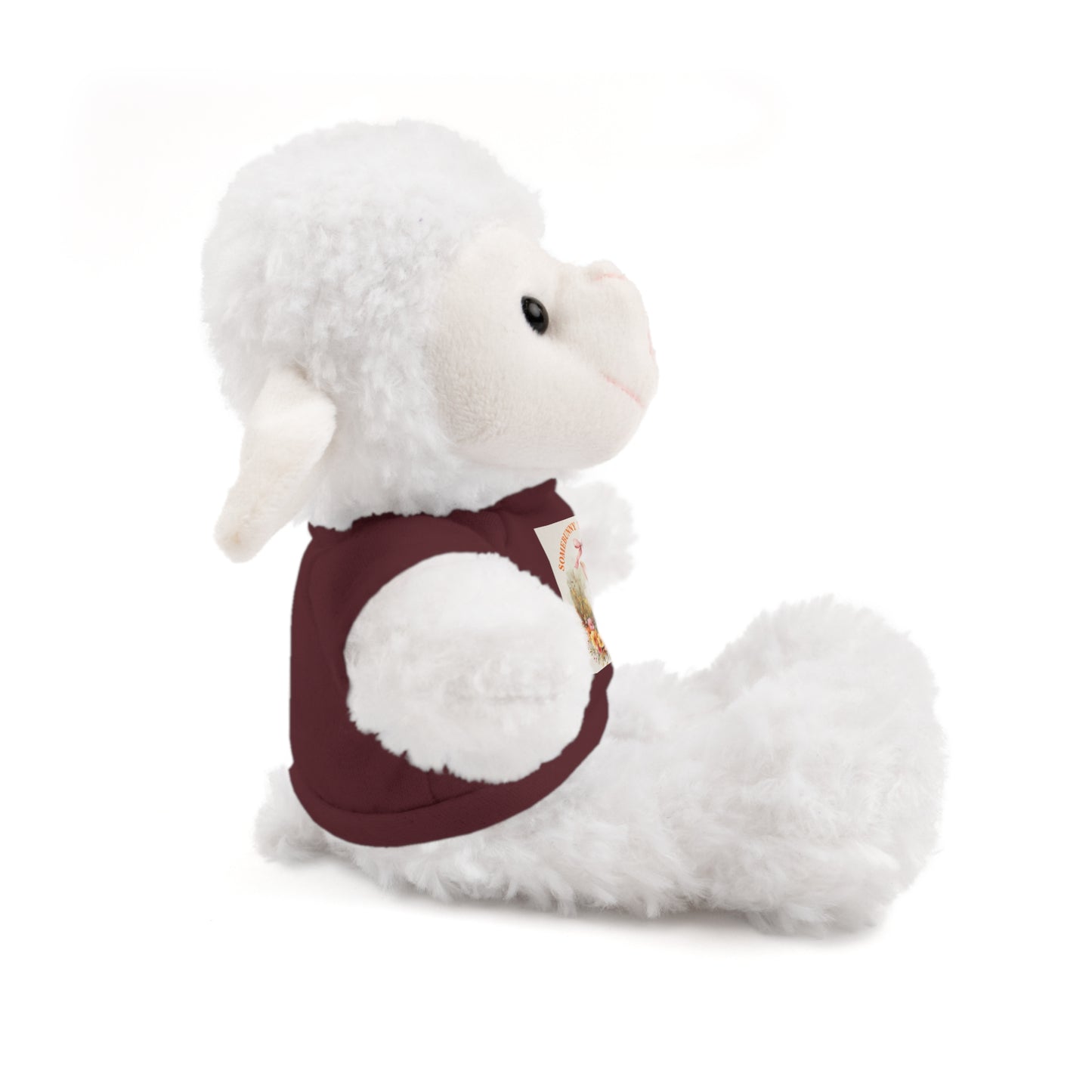 Personalized Stuffed Animal with Tee - ‘Somebunny Loves You’ Bear