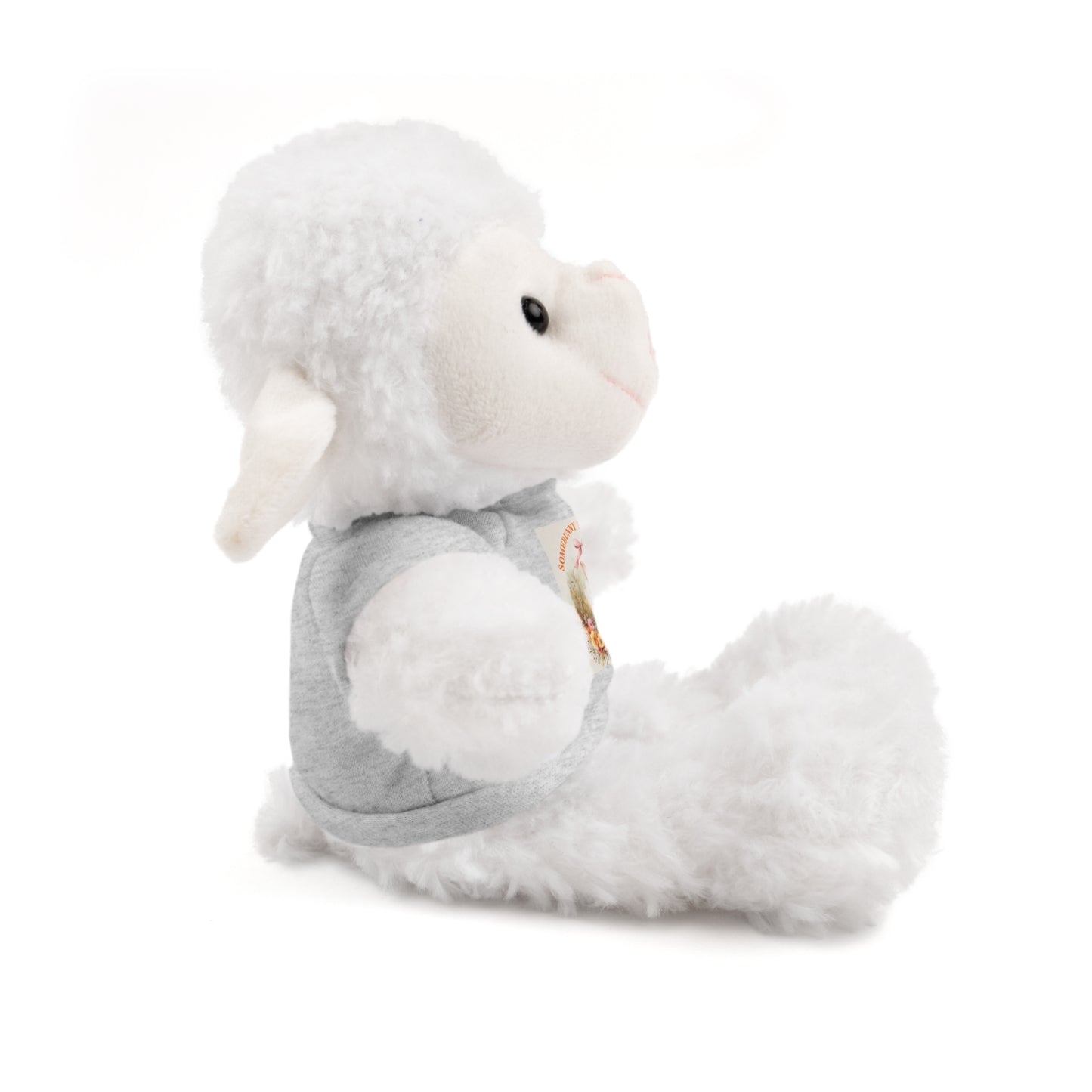 Personalized Stuffed Animal with Tee - ‘Somebunny Loves You’ Bear