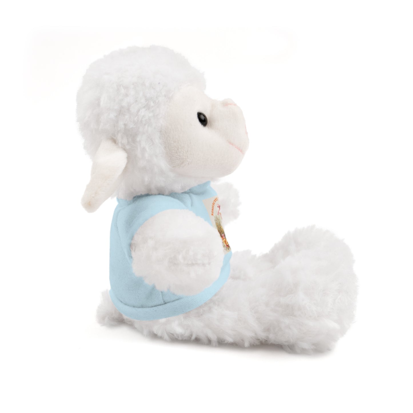 Personalized Stuffed Animal with Tee - ‘Somebunny Loves You’ Bear