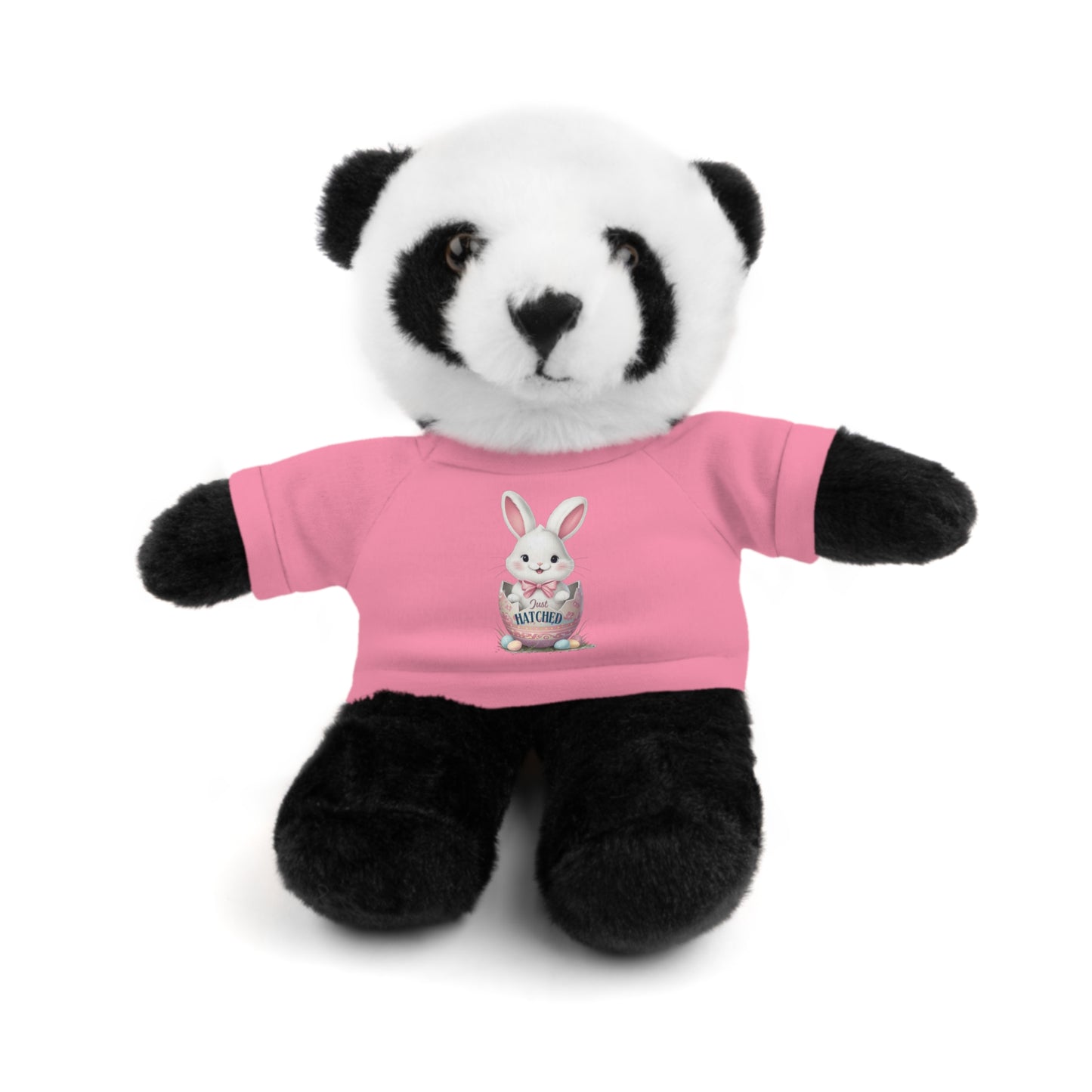 Adorable Bunny Tee "Just Hatched" Stuffed Animal - Perfect Gift for Kids