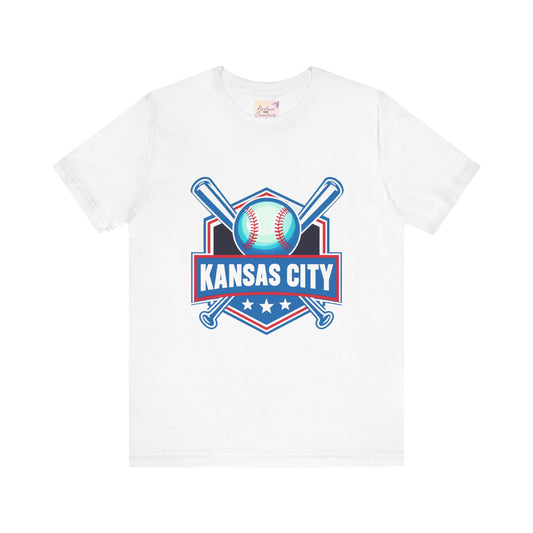 Kansas City Baseball Tee, Unisex Sports Shirt, Casual Game Day Top, Perfect for Baseball Lovers, Birthday Gift