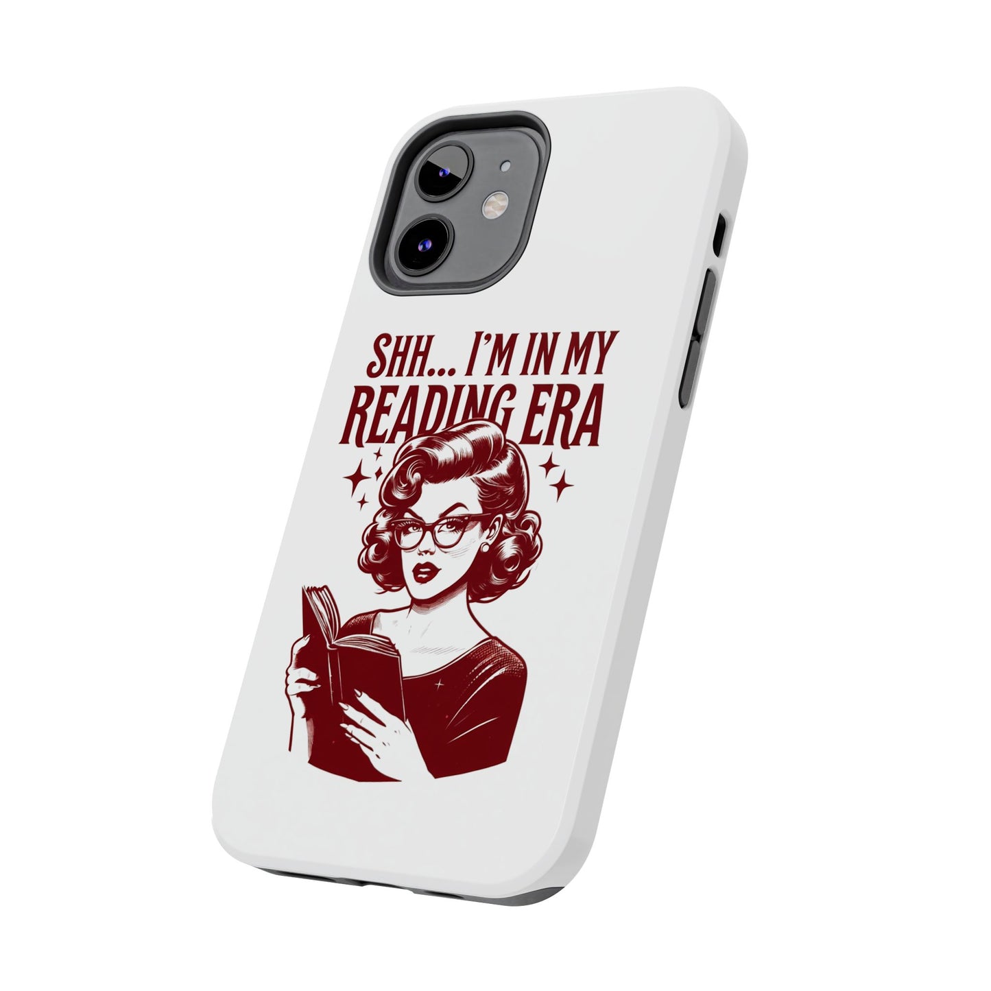 Reading Era Phone Case - Cute Gift for Book Lovers, Literary Accessories, Durable Phone Cases, Vintage Style, Phone Protection