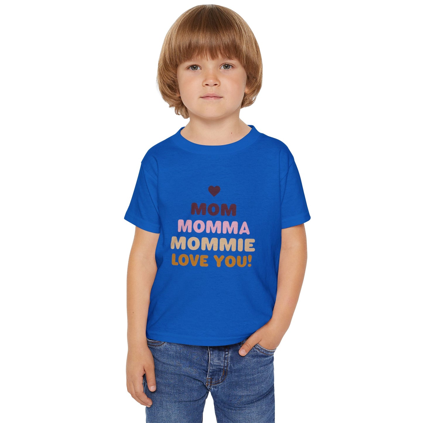 Cute Love for Mom Toddler T-Shirt - Adorable Gift for Mother's Day