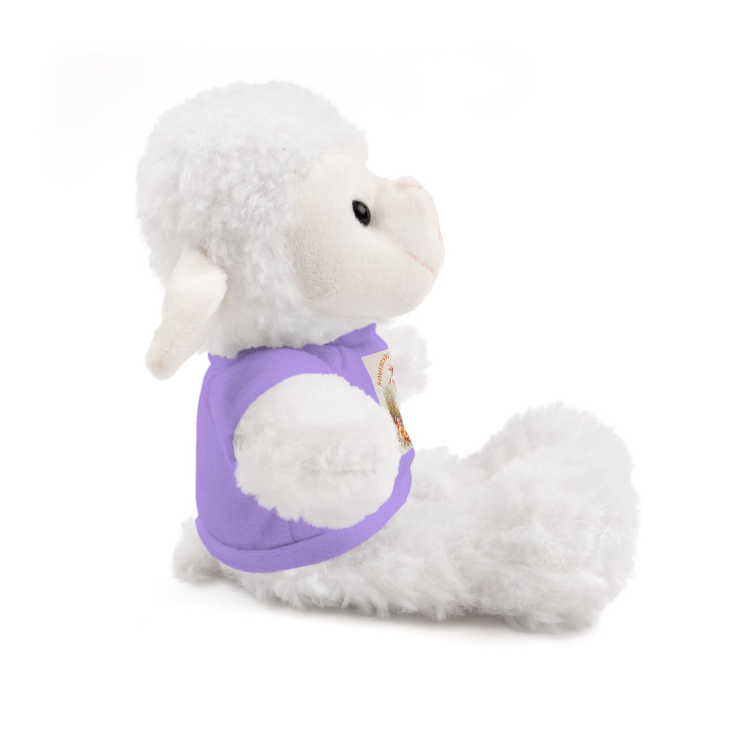 Personalized Stuffed Animal with Tee - ‘Somebunny Loves You’ Bear