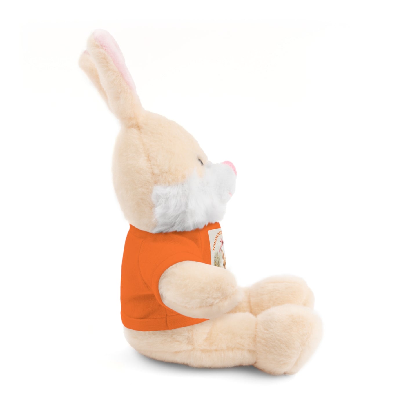 Personalized Stuffed Animal with Tee - ‘Somebunny Loves You’ Bear