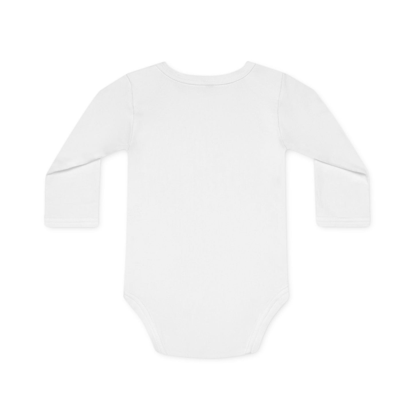 Somebunny Loves You Baby Long-Sleeve Organic Bodysuit - Perfect for Easter and Spring Celebrations