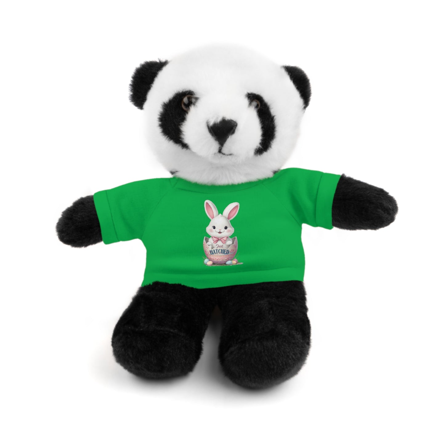 Adorable Bunny Tee "Just Hatched" Stuffed Animal - Perfect Gift for Kids