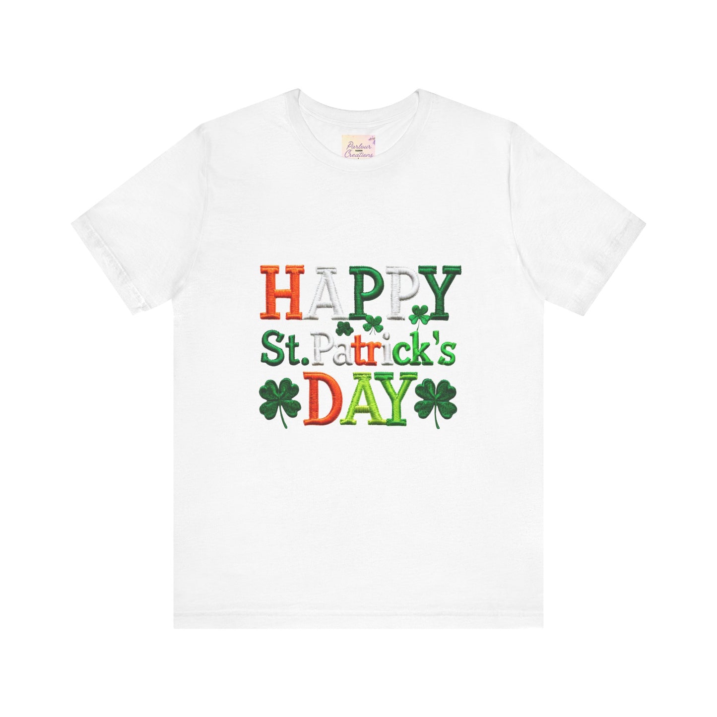 St. Patrick's Day Tee, Happy St. Patrick's Day Shirt, Unisex Irish Tee, Green Clover Tee, Casual Party Top