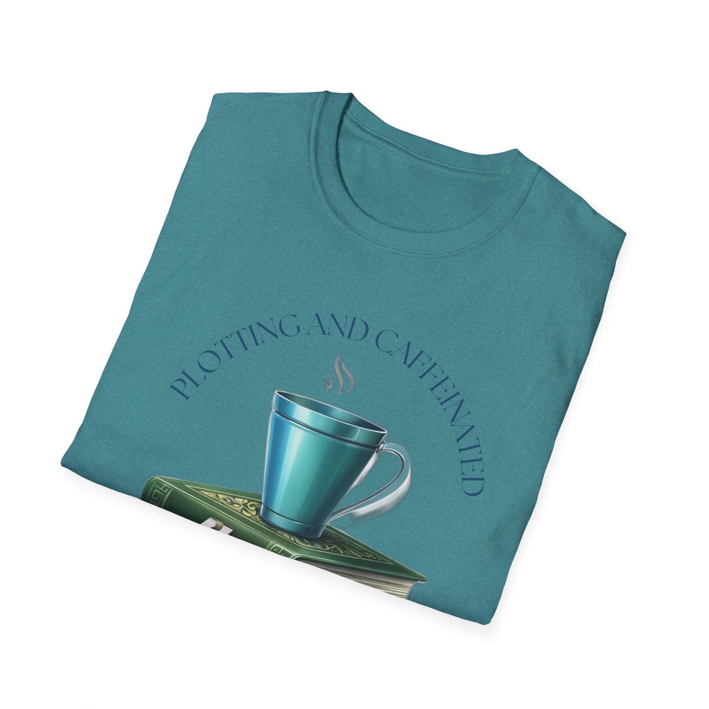 Plotting and Caffeinated Cosy Unisex T-Shirt