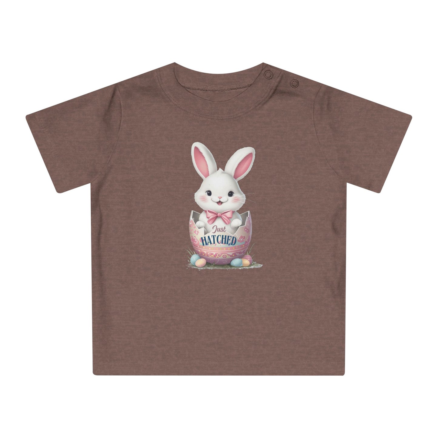 Easter Bunny Baby T-Shirt - 'Just Hatched' Design