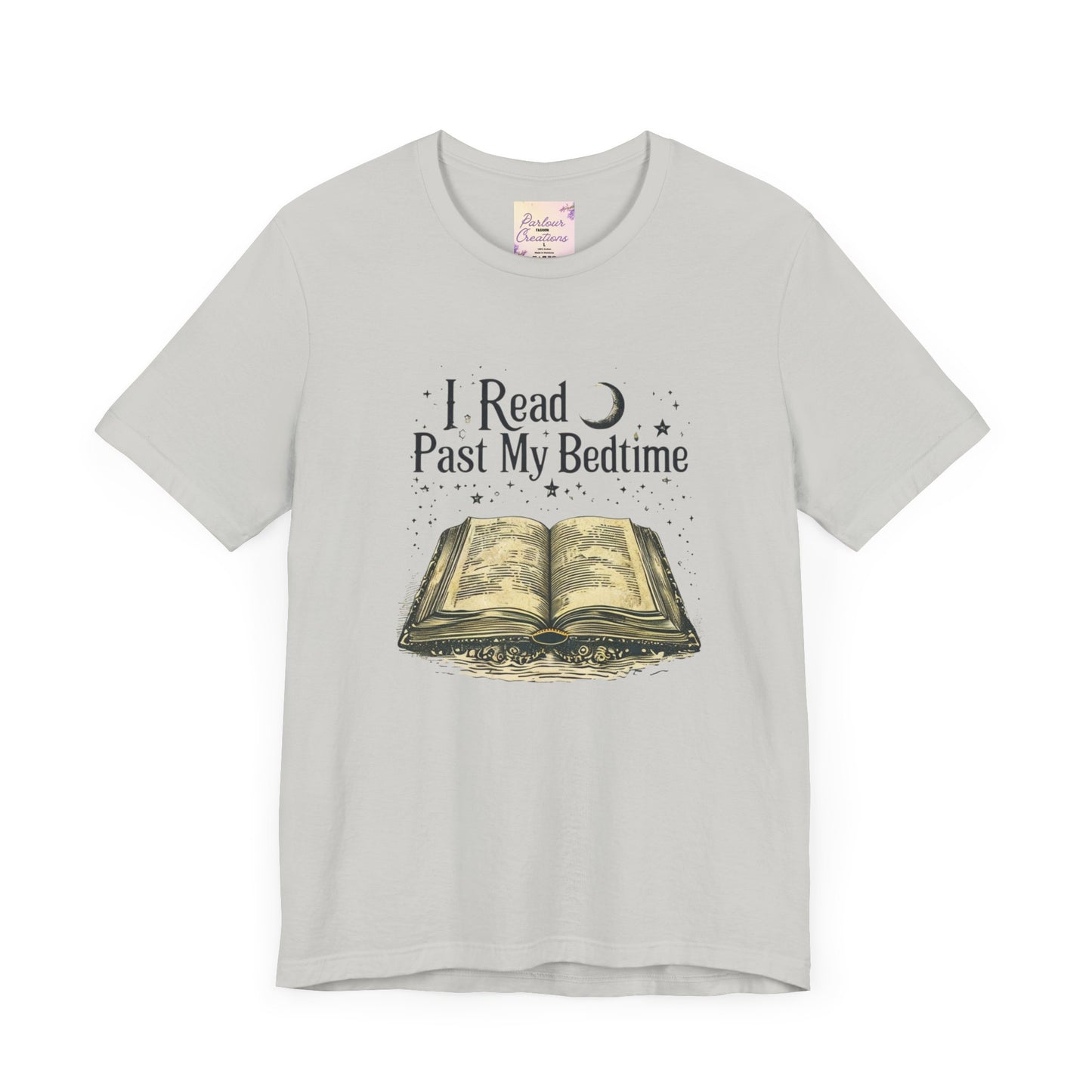 I Read Past My Bedtime Tee - Cozy Literary T-Shirt, Book Lover Gift, Reading Shirt, Night Owl Apparel, Perfect for Literature Lovers