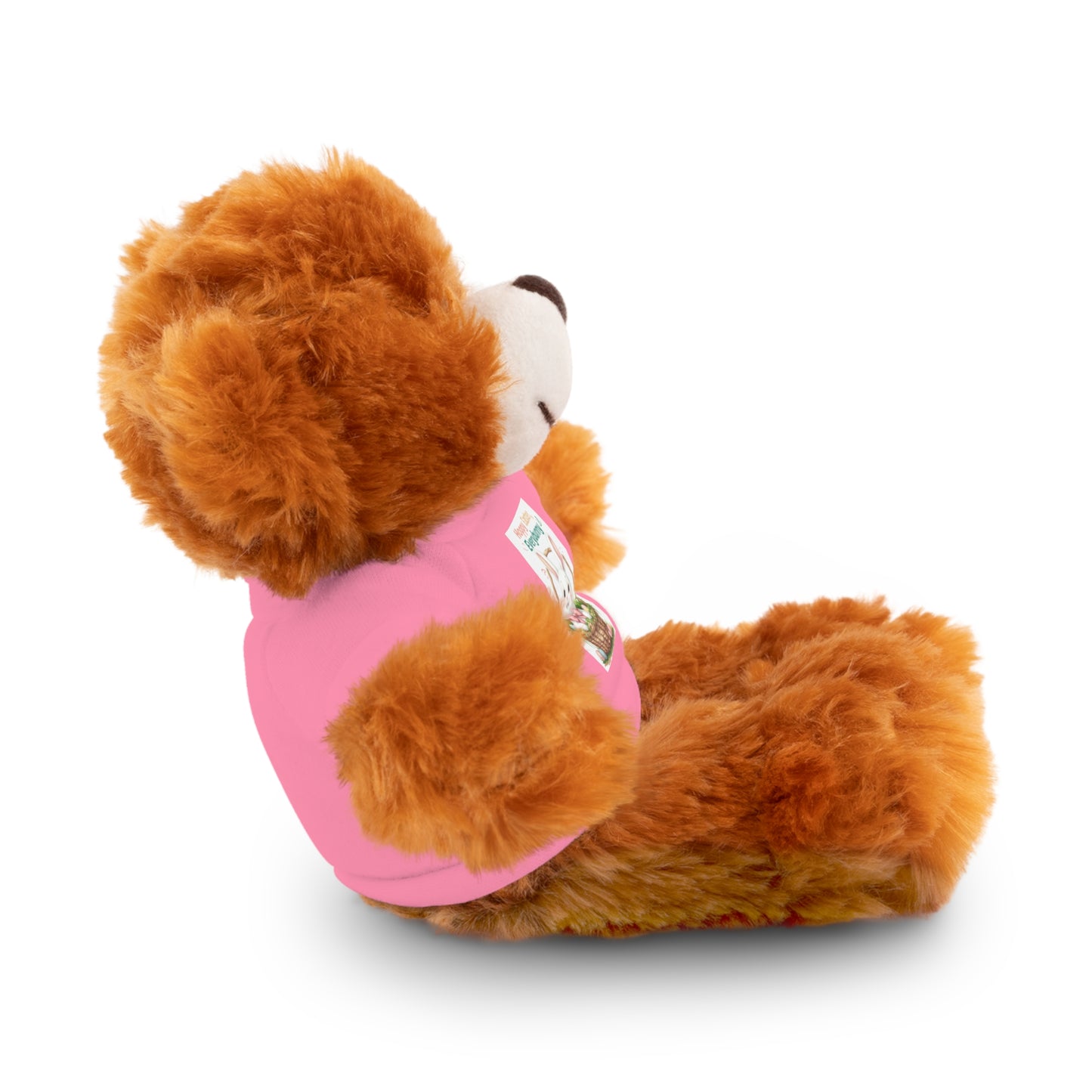 "Hoppy Easter" Easter Stuffed Animal Tee Bear - Perfect Gift for Kids