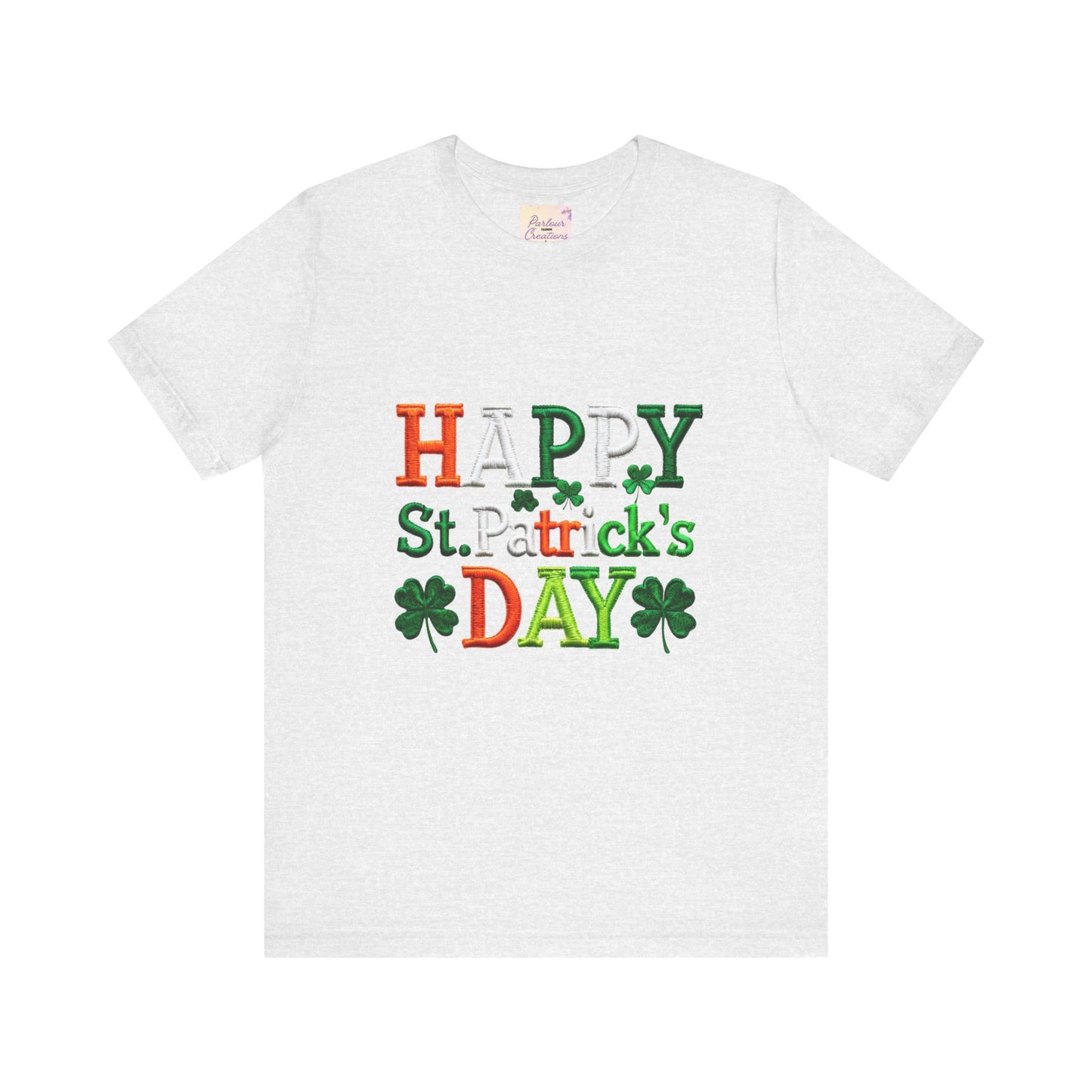 St. Patrick's Day Tee, Happy St. Patrick's Day Shirt, Unisex Irish Tee, Green Clover Tee, Casual Party Top