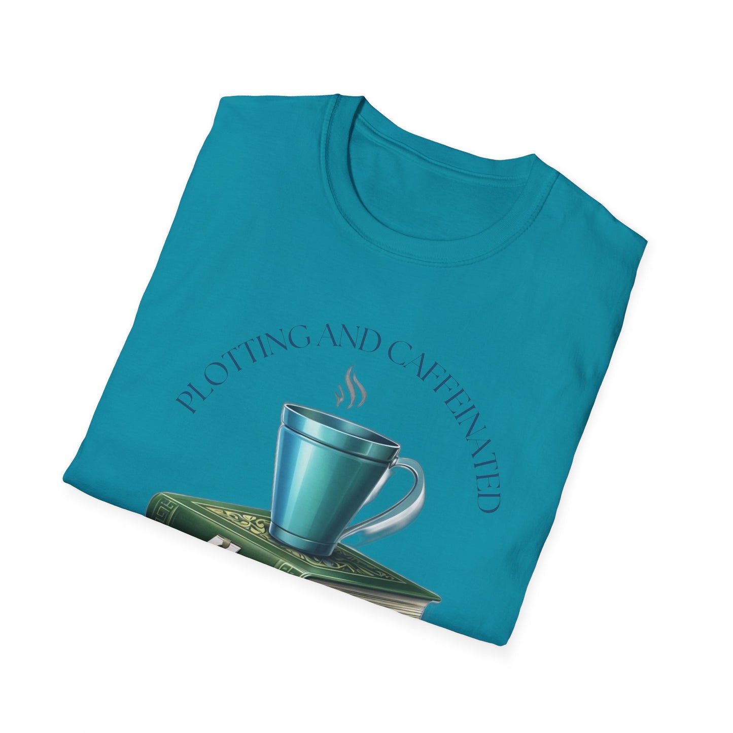 Plotting and Caffeinated Cosy Unisex T-Shirt