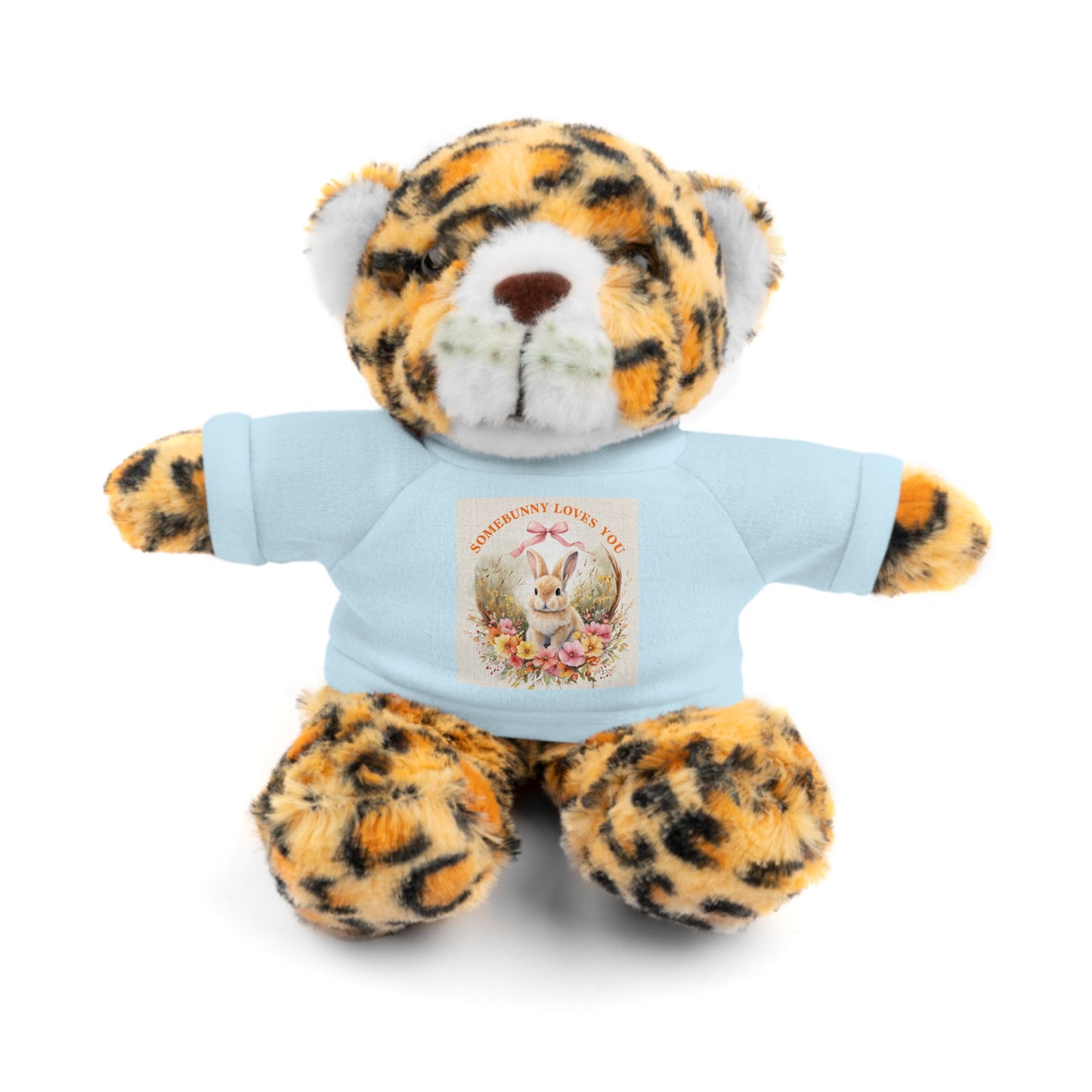 Personalized Stuffed Animal with Tee - ‘Somebunny Loves You’ Bear