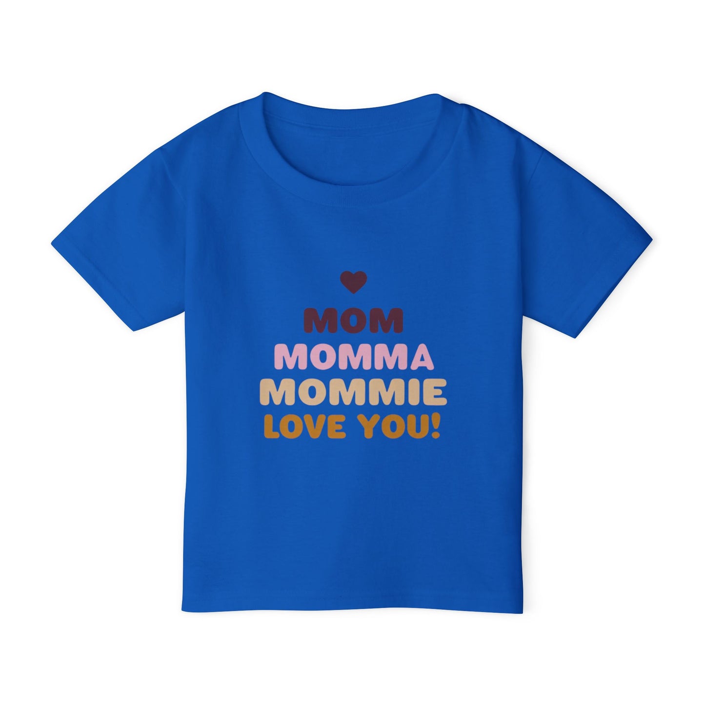 Cute Love for Mom Toddler T-Shirt - Adorable Gift for Mother's Day