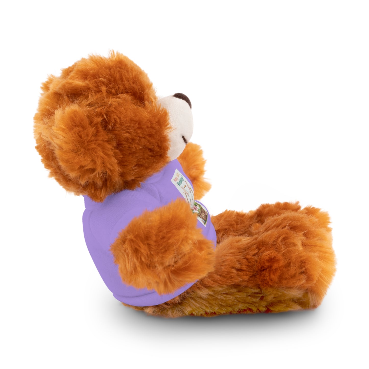 "Hoppy Easter" Easter Stuffed Animal Tee Bear - Perfect Gift for Kids