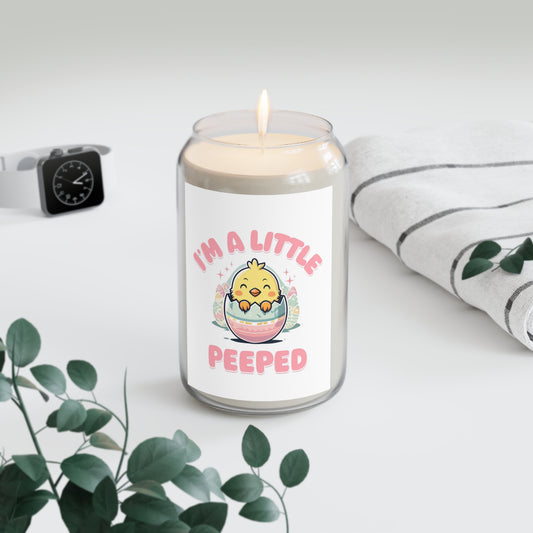 Easter Scented Candle - "I'm a Little Peeped" - Spring Decor