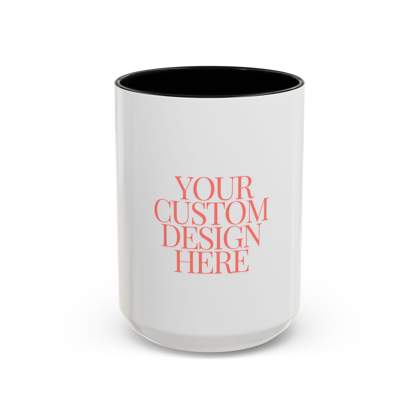 Custom Design Accent Coffee Mug - Personalized Drinkware for Home & Office