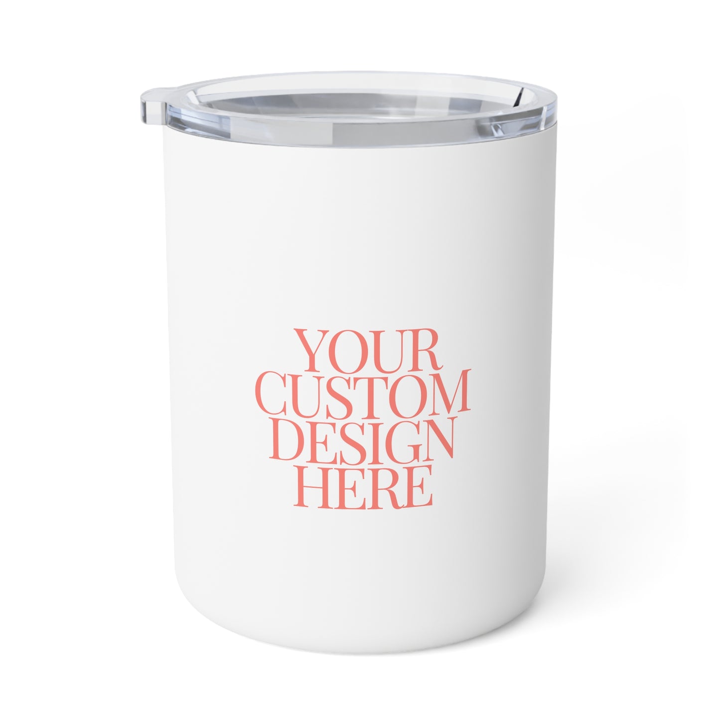 Personalized Insulated Coffee Mug - Custom Design - 10oz