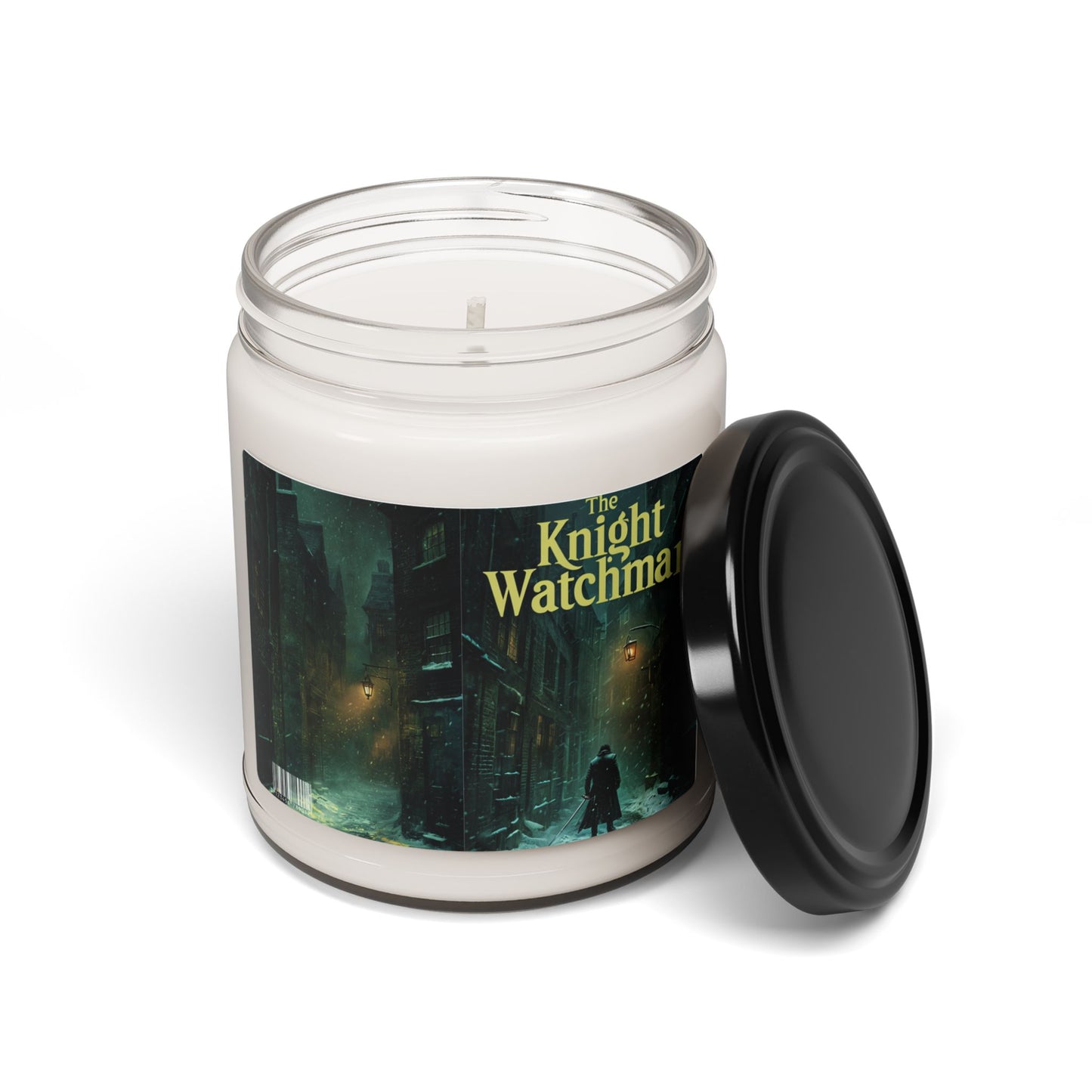 The Knight Watchman (Candle Match Books) Scented Soy Candle - 9oz Cozy Atmosphere for Book Lovers