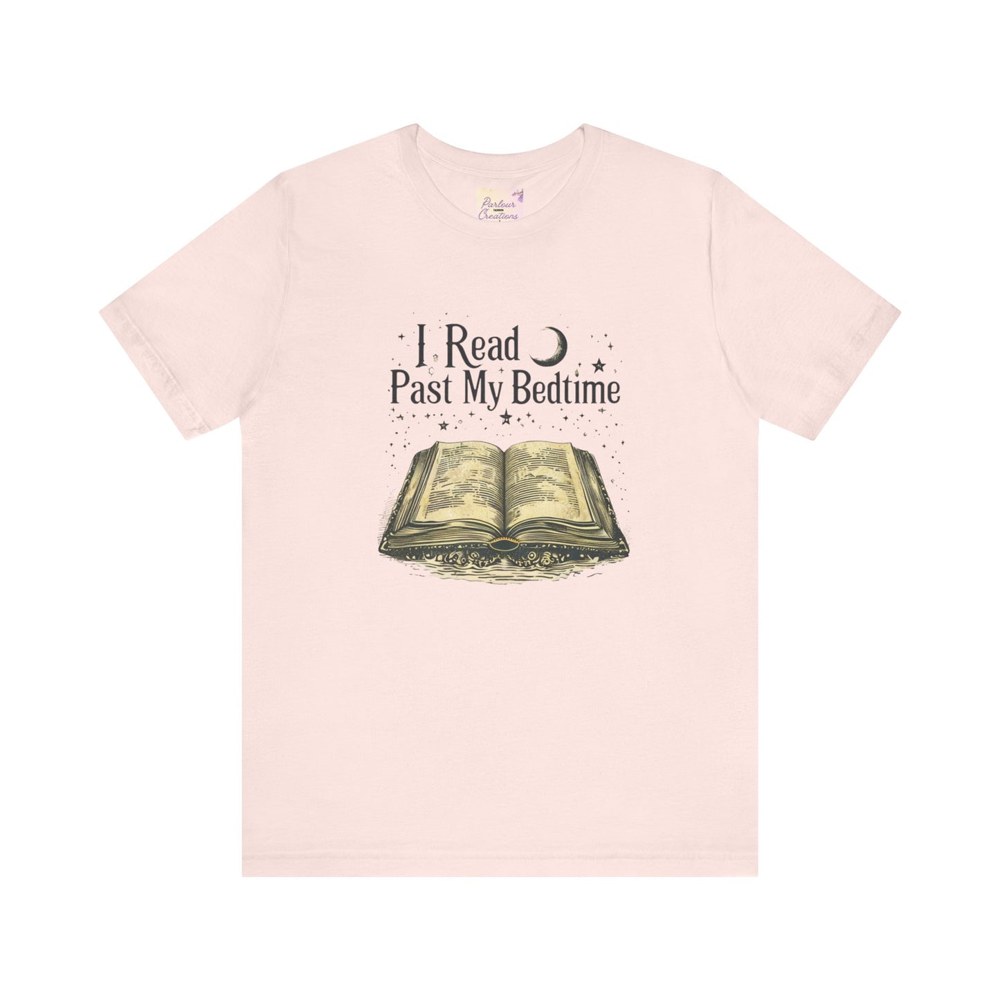 I Read Past My Bedtime Tee - Cozy Literary T-Shirt, Book Lover Gift, Reading Shirt, Night Owl Apparel, Perfect for Literature Lovers