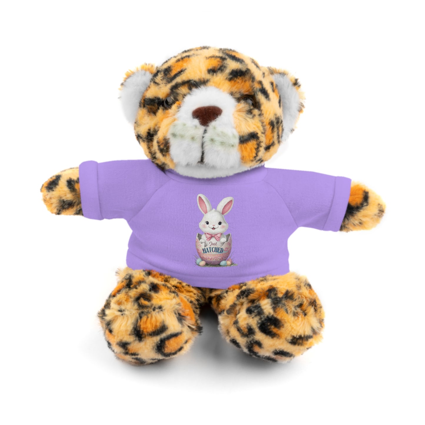 Adorable Bunny Tee "Just Hatched" Stuffed Animal - Perfect Gift for Kids