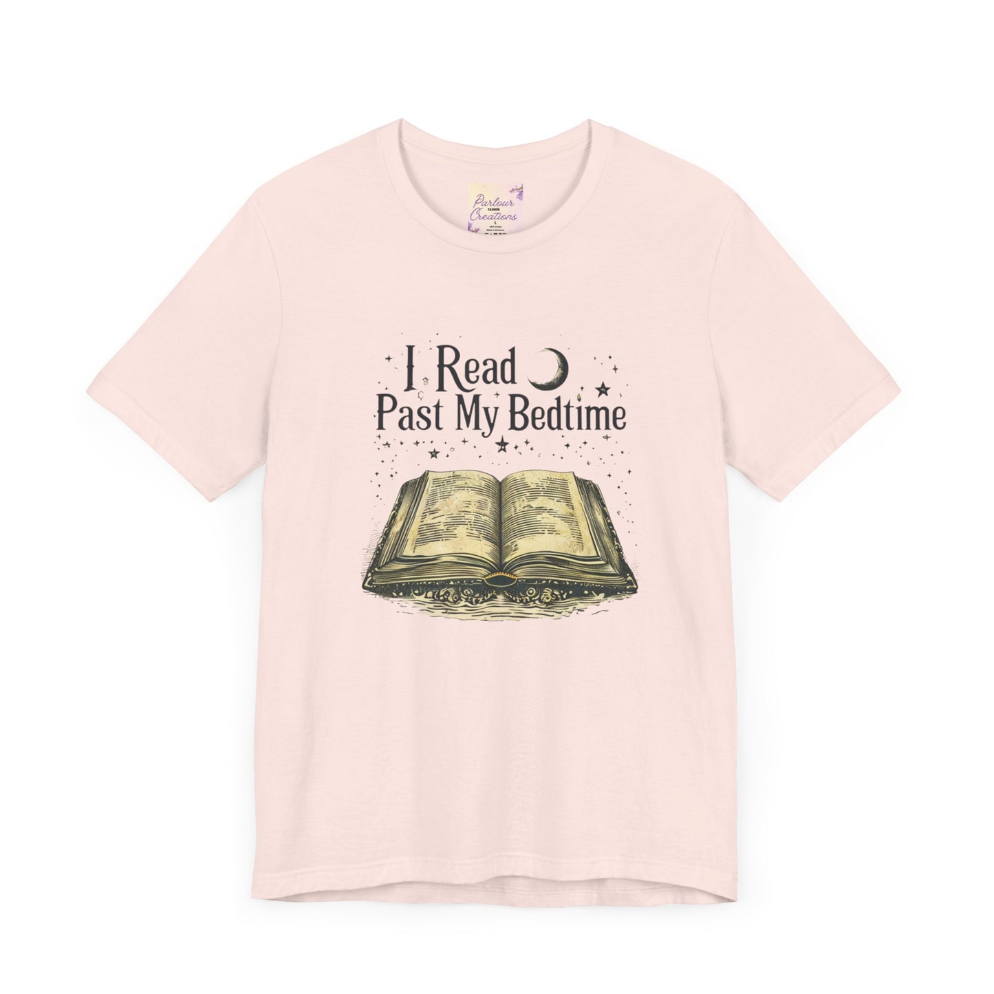 I Read Past My Bedtime Tee - Cozy Literary T-Shirt, Book Lover Gift, Reading Shirt, Night Owl Apparel, Perfect for Literature Lovers