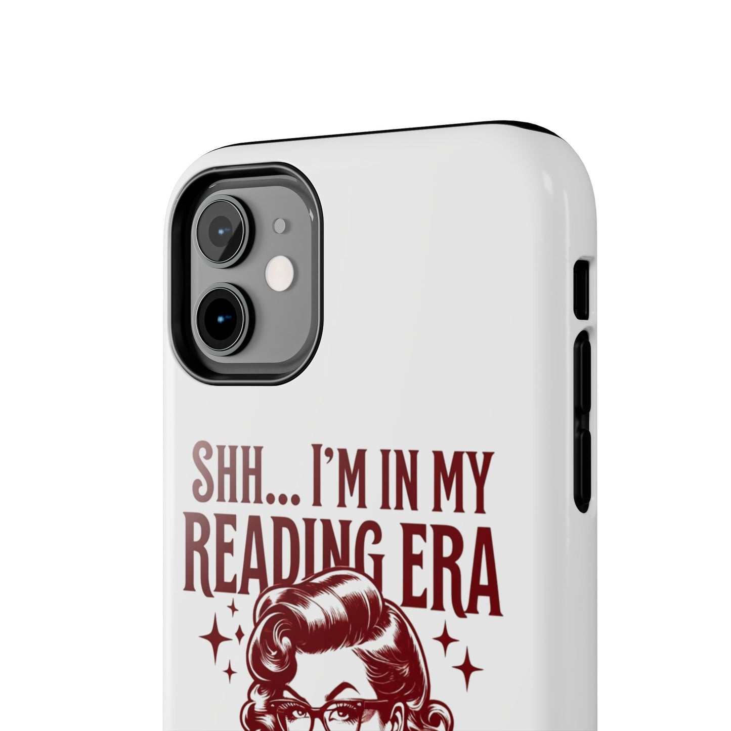 Reading Era Phone Case - Cute Gift for Book Lovers, Literary Accessories, Durable Phone Cases, Vintage Style, Phone Protection