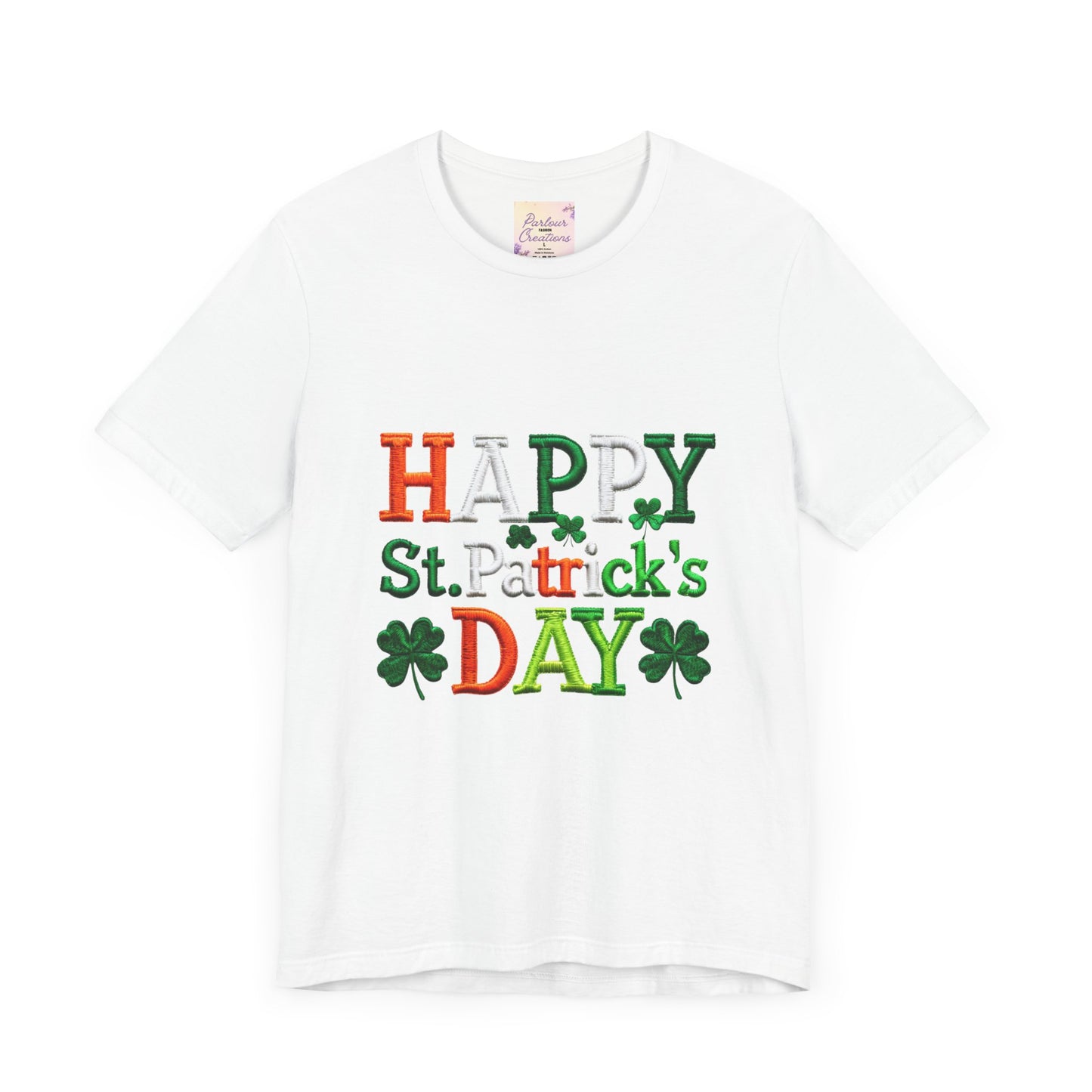 St. Patrick's Day Tee, Happy St. Patrick's Day Shirt, Unisex Irish Tee, Green Clover Tee, Casual Party Top