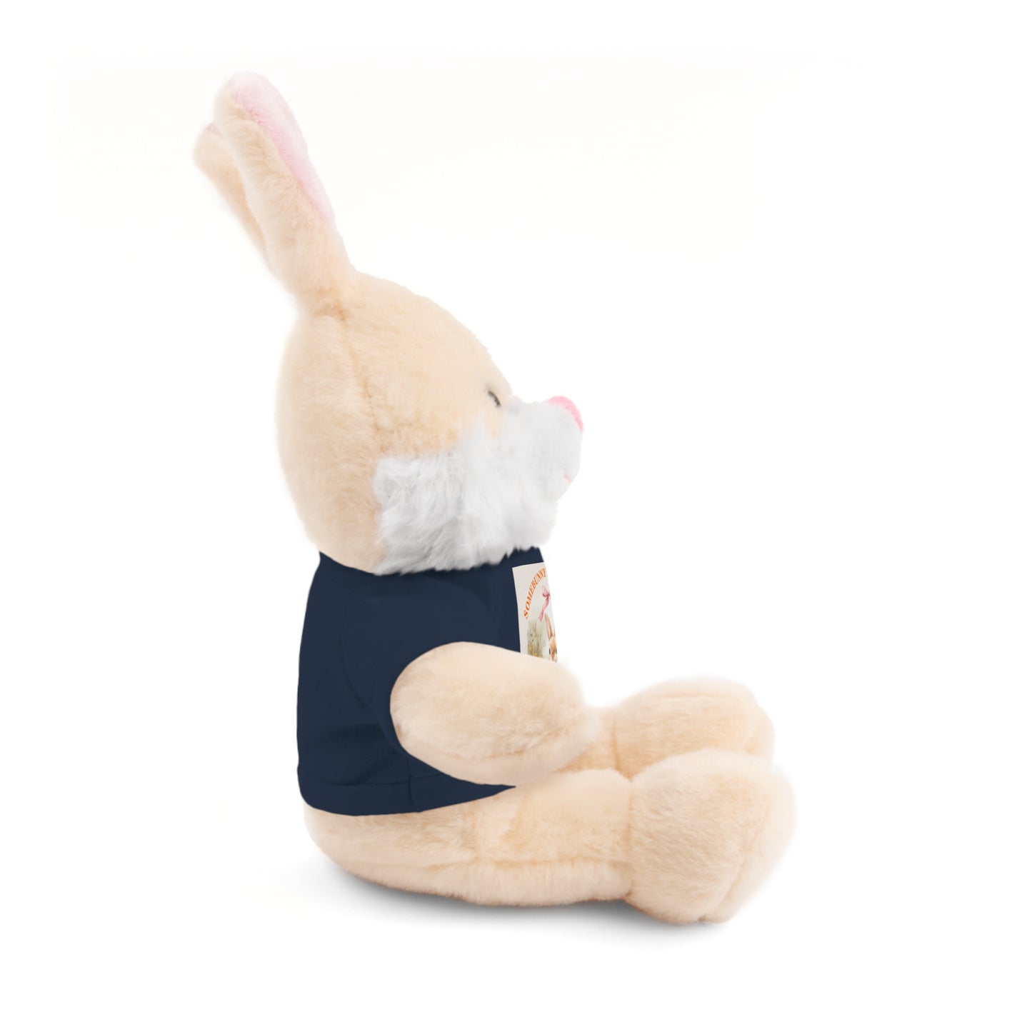 Personalized Stuffed Animal with Tee - ‘Somebunny Loves You’ Bear