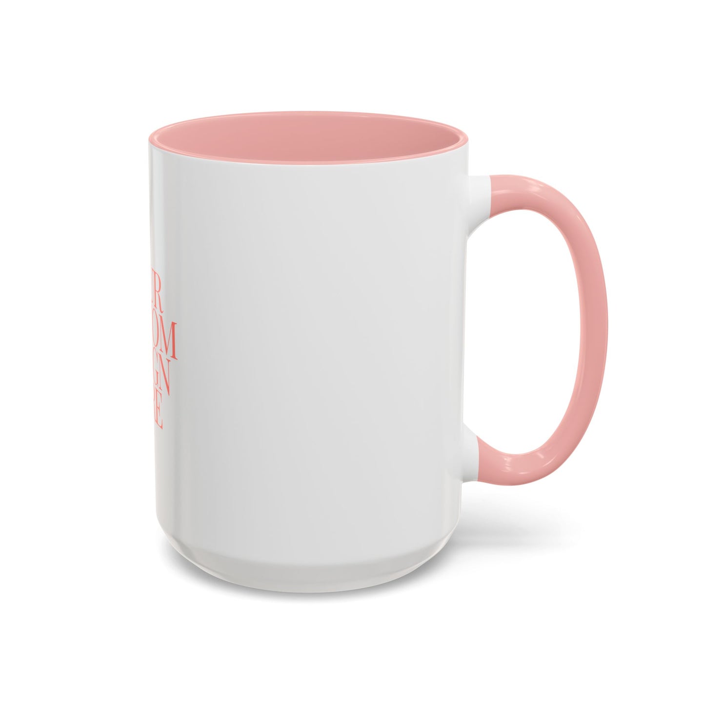 Custom Design Accent Coffee Mug - Personalized Drinkware for Home & Office