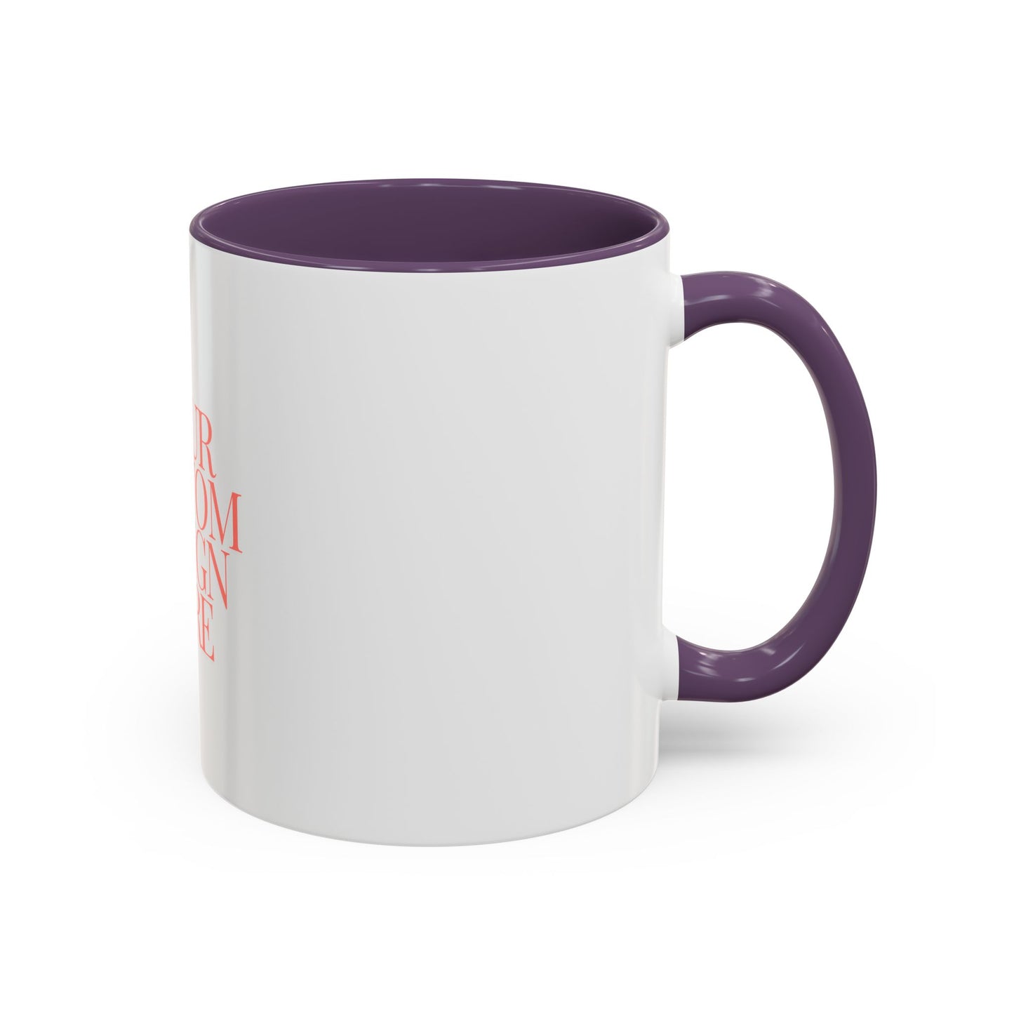 Custom Design Accent Coffee Mug - Personalized Drinkware for Home & Office