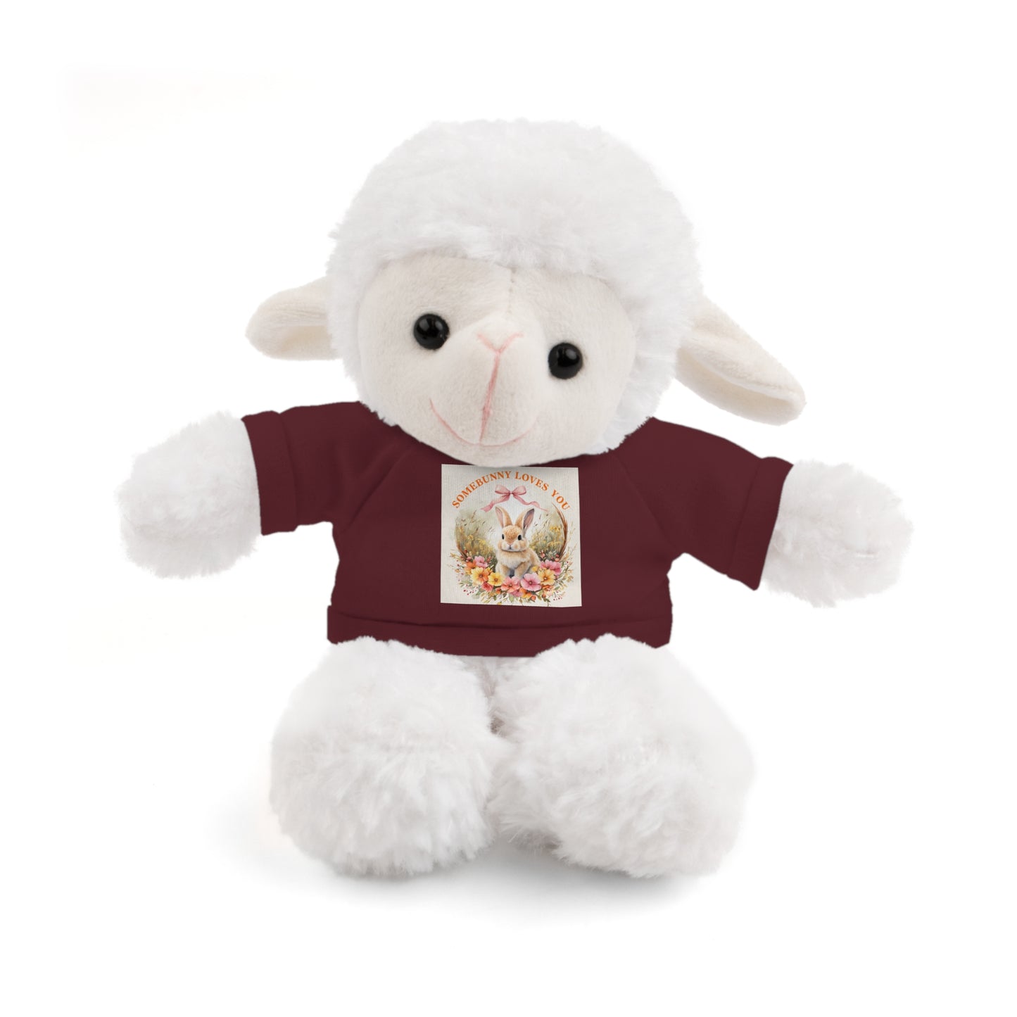 Personalized Stuffed Animal with Tee - ‘Somebunny Loves You’ Bear