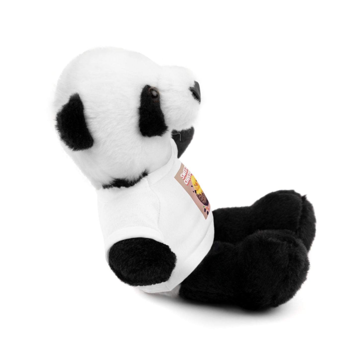 Sweet as Chocolate Stuffed Animal - Adorable Plush Toy with Tee