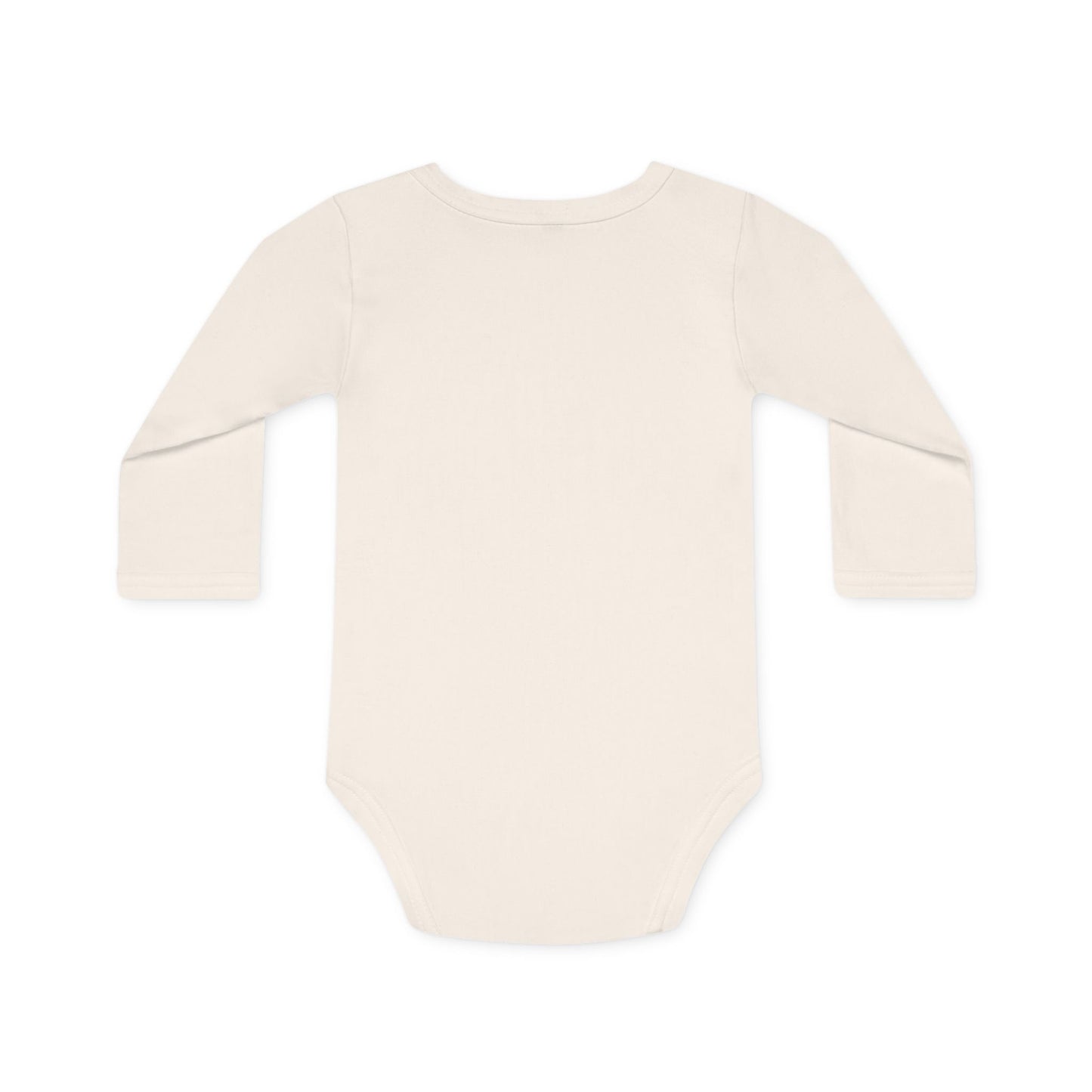 Cute Easter Bunny Organic Baby Bodysuit | Long Sleeve Infant Shirt