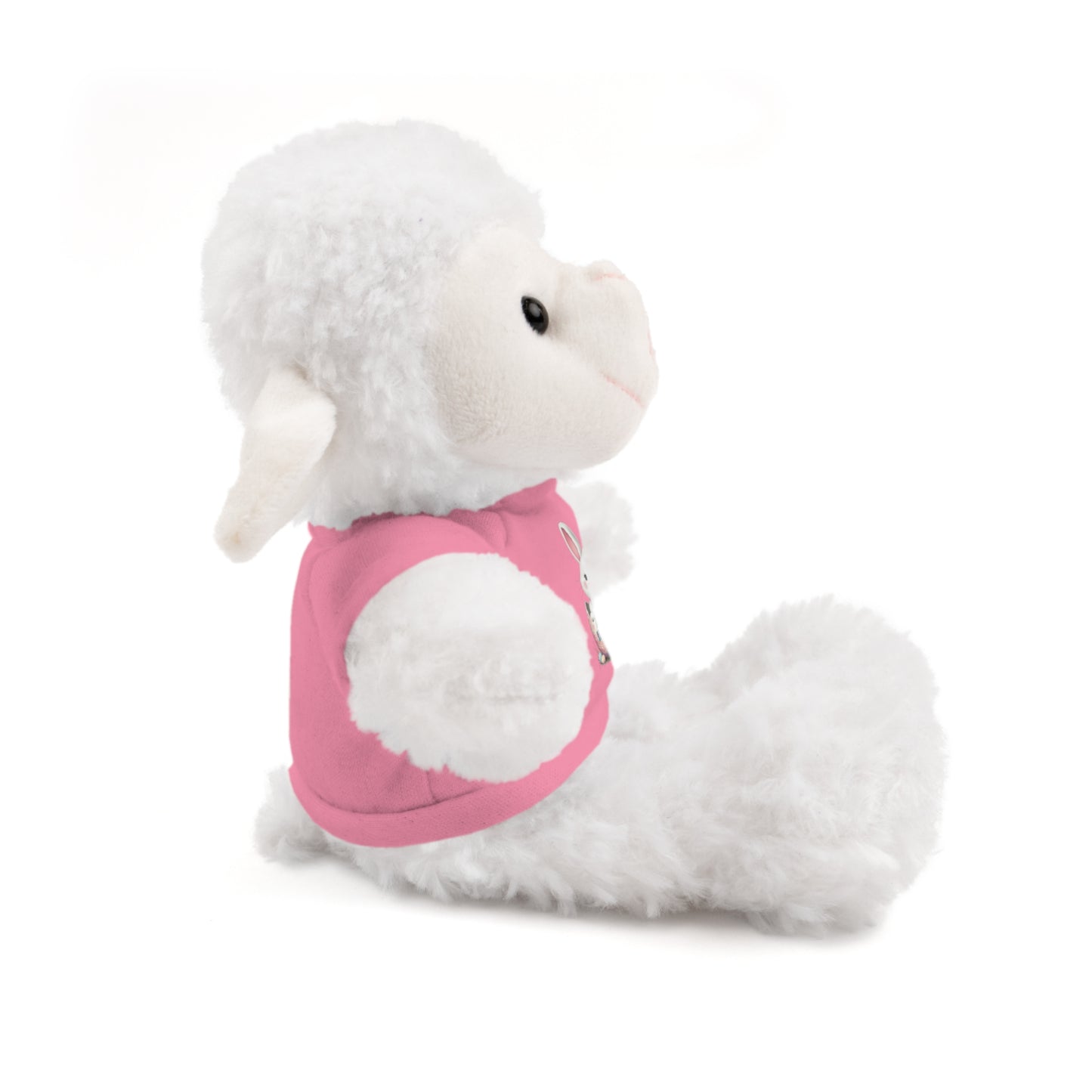 Adorable Bunny Tee "Just Hatched" Stuffed Animal - Perfect Gift for Kids